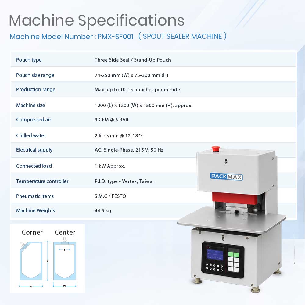 Spout Sealer Machine